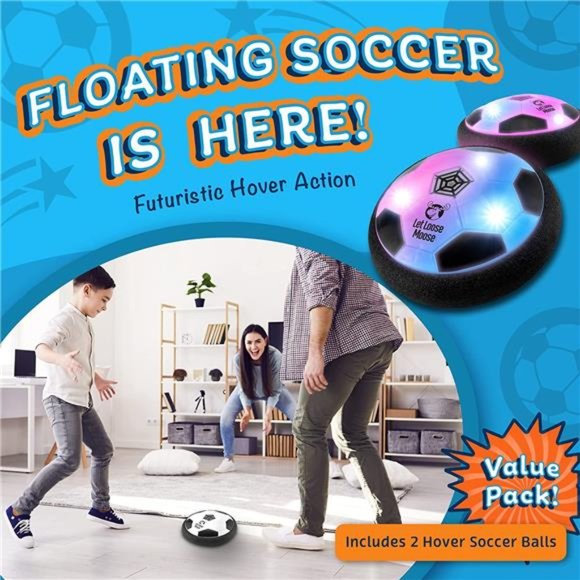 Hover Soccer Ball  - Soccer Training Equipment - For Boys Age 8-12 - Toy For Kid - Picture 3 of 9